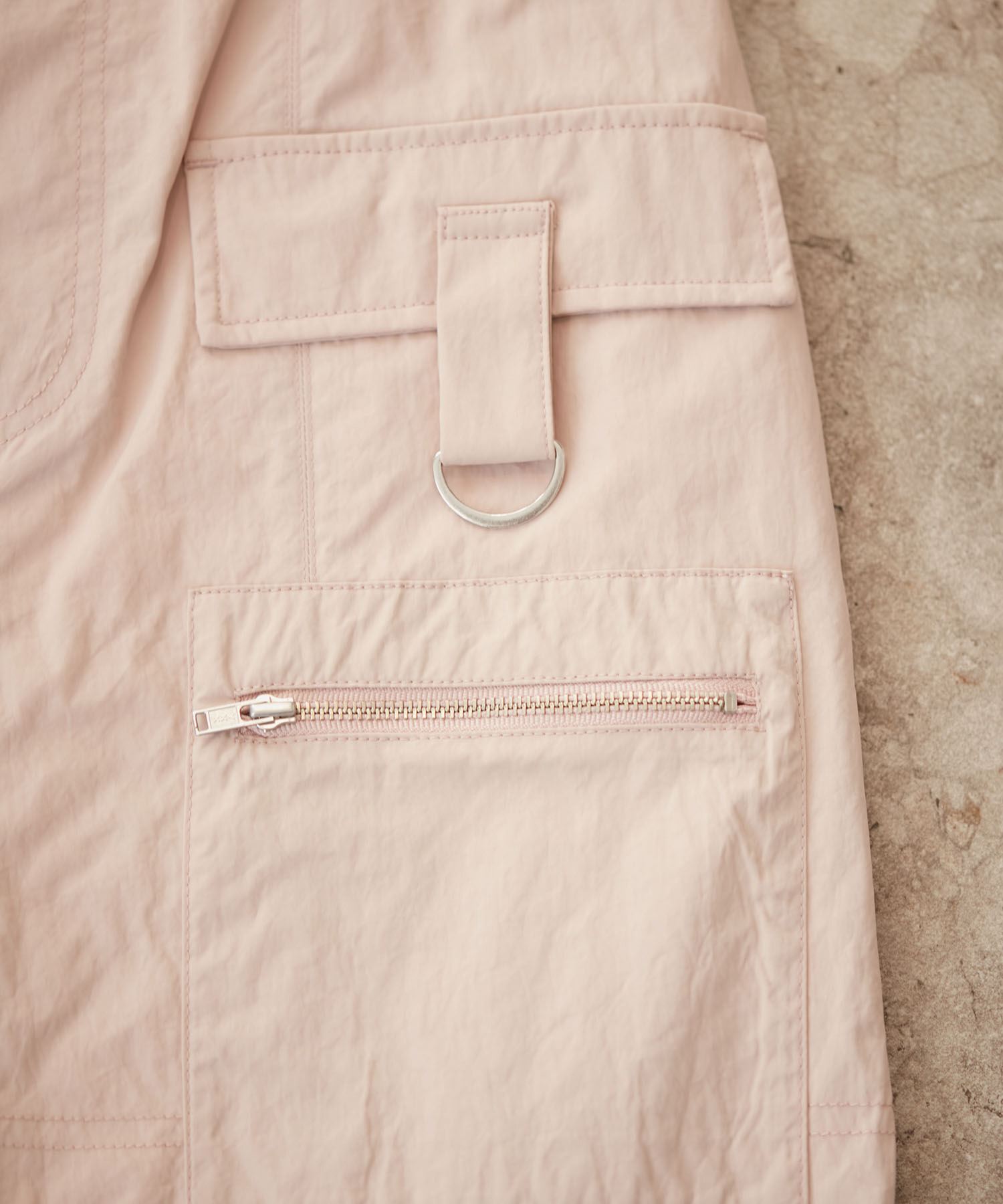 VIS「【洗える】裏起毛カーゴタイトスカート」|スカート|