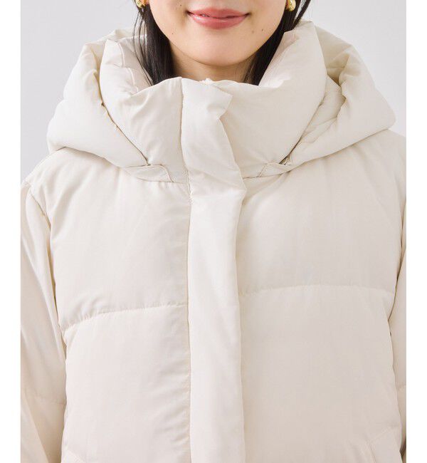 VIS「【アウター総選挙3位】フード取り外し可能軽量ダウンブルゾン/2WAY・撥水加工」|ダウン|