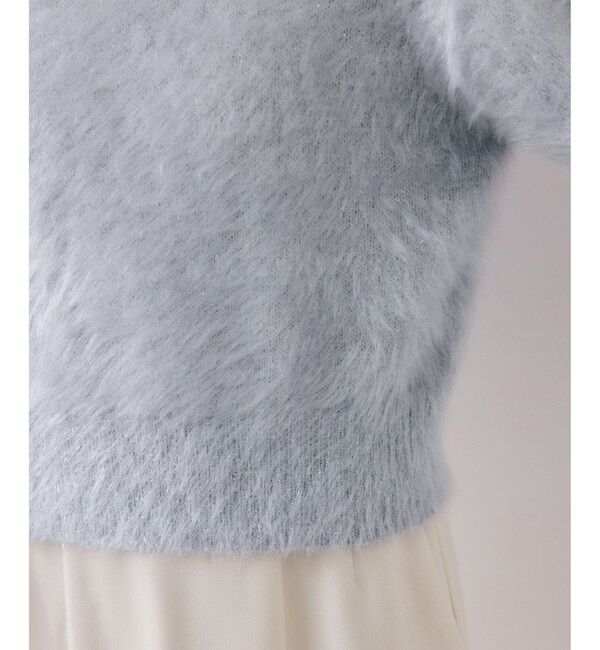 VIS「メタルシャギーネコヤーンニット/静電気防止」|ニット・セーター|