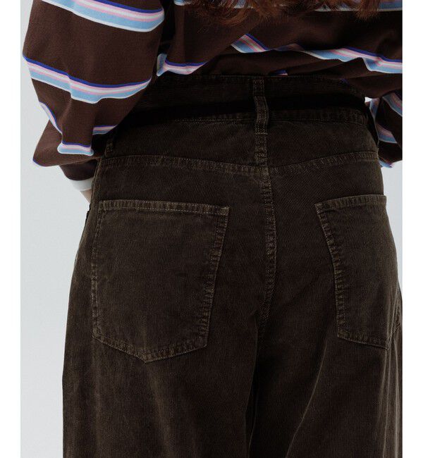 ADAM ET ROPE'「【新色追加】ガーメントダイコーデュロイパンツ」|チノ|