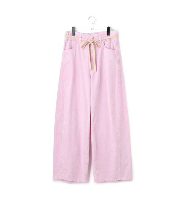 ADAM ET ROPE'「【新色追加】ガーメントダイコーデュロイパンツ」|チノ|