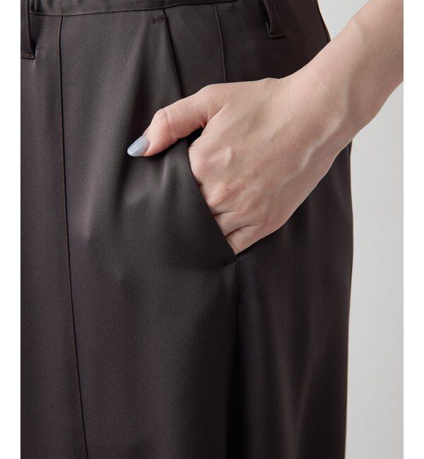 Drawing Numbers「【Drawing Numbers】ダブルサテンコクーンパンツ」|チノ|