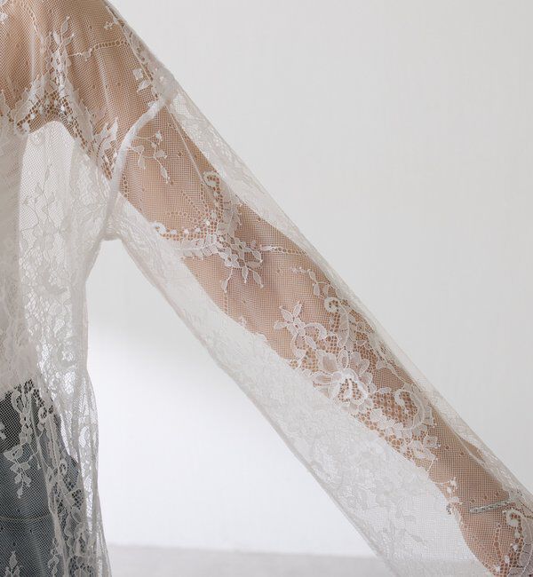  「【Nuel/ヌエル】 レースレイヤードワンピース」|ワンピース|