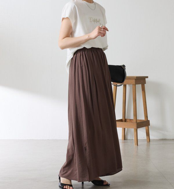  「ミニビーズロゴフレンチTシャツ」|Tシャツ・カットソー|