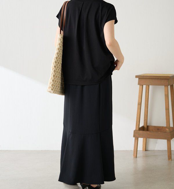  「ミニビーズロゴフレンチTシャツ」|Tシャツ・カットソー|