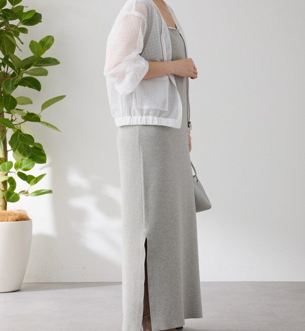  「【夏にも着れる長袖】Vネックシアーブルゾン」|その他|