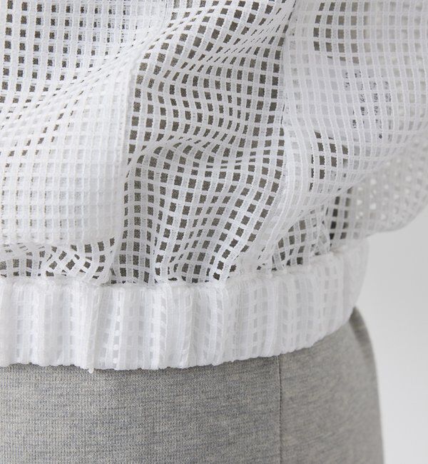  「【夏にも着れる長袖】Vネックシアーブルゾン」|その他|