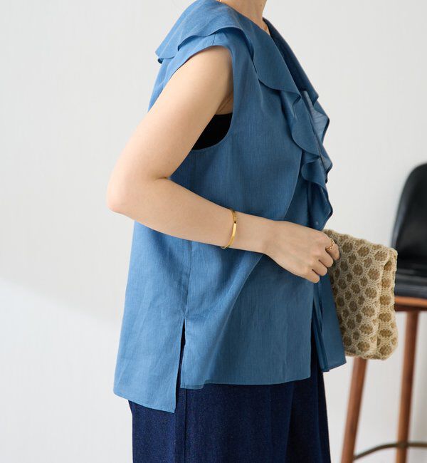  「ラッフルフレンチブラウス」|シャツ・ブラウス|