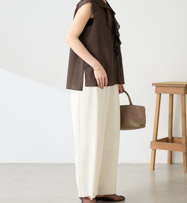  「ラッフルフレンチブラウス」|シャツ・ブラウス|