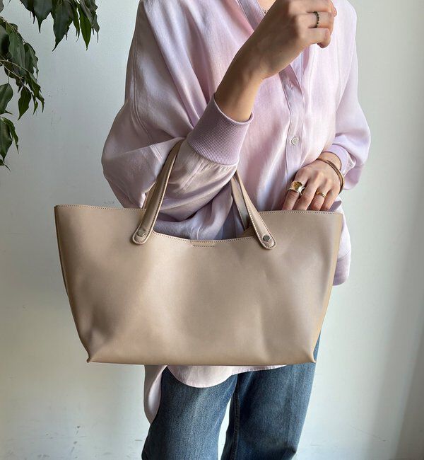  「【WEB限定】横長2wayトートポーチ付」|トートバッグ|