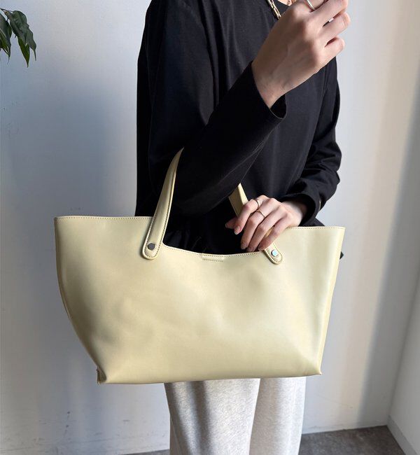  「【WEB限定】横長2wayトートポーチ付」|トートバッグ|