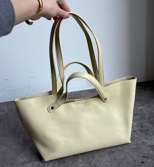  「【WEB限定】横長2wayトートポーチ付」|トートバッグ|