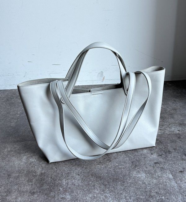  「【WEB限定】横長2wayトートポーチ付」|トートバッグ|