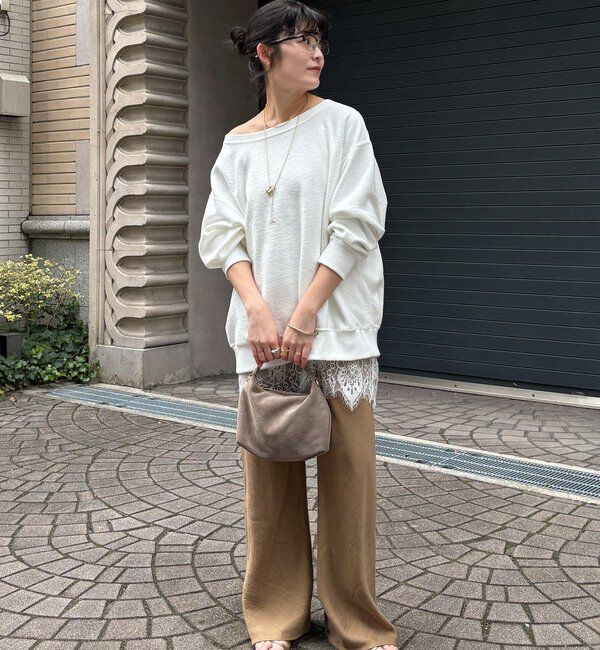  「【インフルエンサーOKOCHI企画】リバーシブルロゴスウェット」|Tシャツ・カットソー|