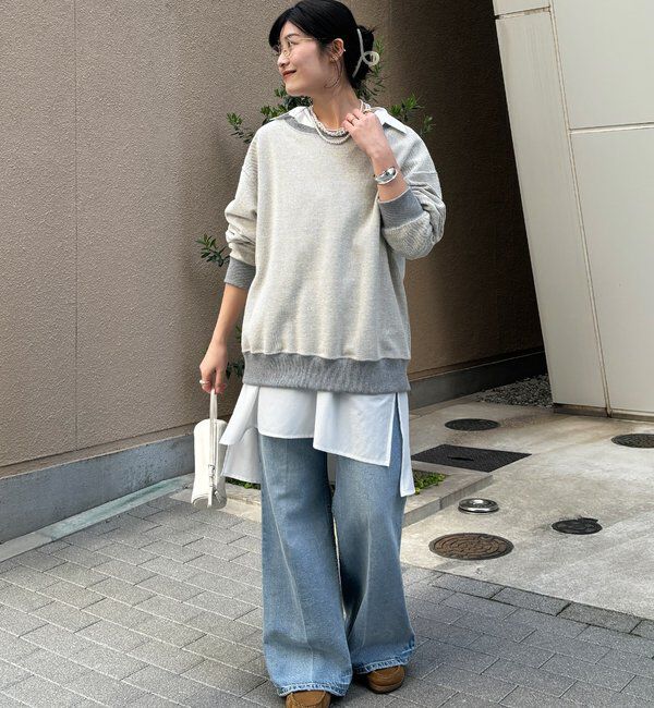  「【インフルエンサーOKOCHI企画】リバーシブルロゴスウェット」|Tシャツ・カットソー|