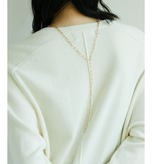  「オーバルチェーンフリーネックレス」|ネックレス|