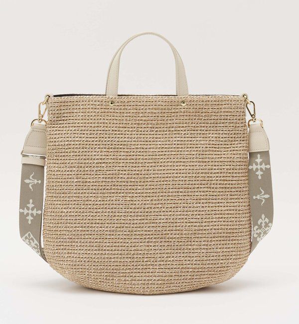  「《WEB限定》スリム2WAYトートバッグ <ナイロンラフィア>」|トートバッグ|