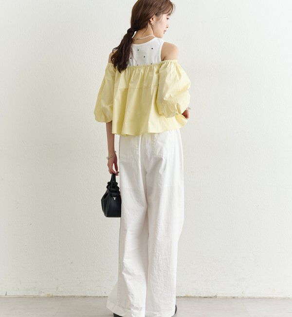  「フラワードットタンクトップ」|キャミソール|