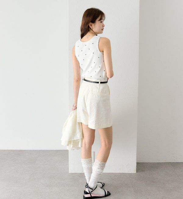  「フラワードットタンクトップ」|キャミソール|