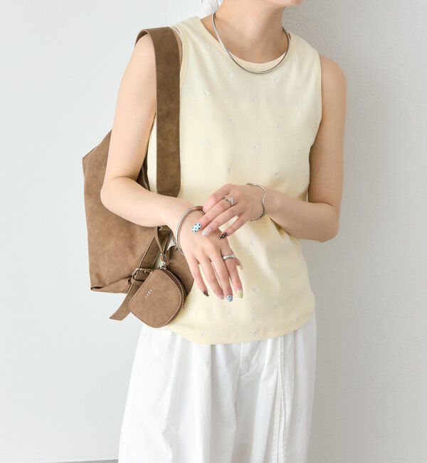  「フラワードットタンクトップ」|キャミソール|