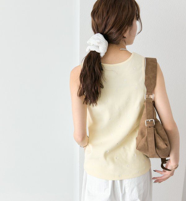  「フラワードットタンクトップ」|キャミソール|