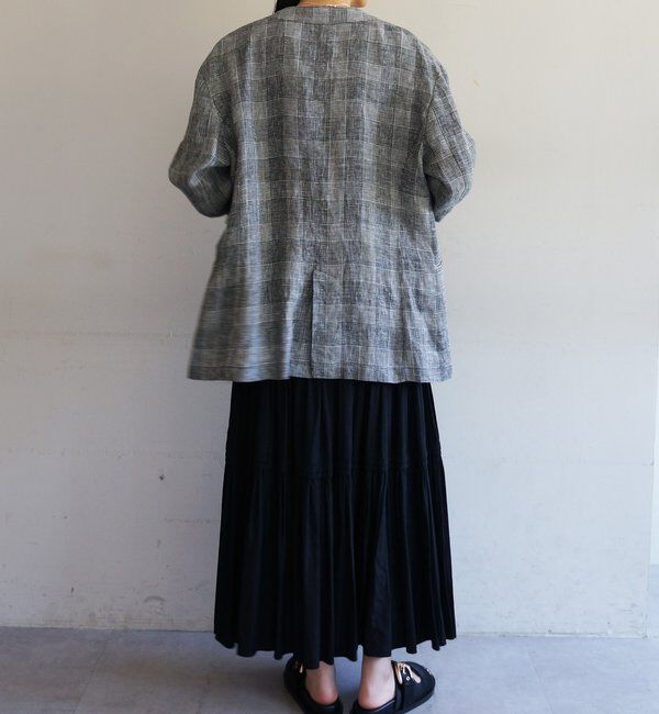  「サテンティアードキャミワンピース」|ワンピース|