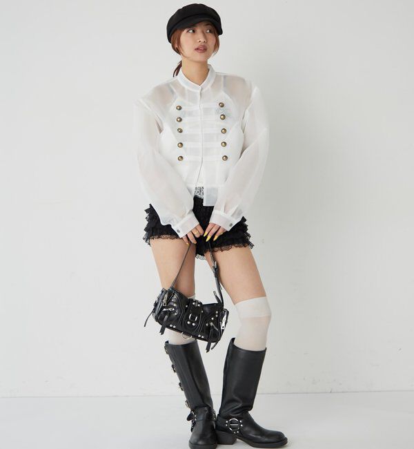  「シアーナポレオンブルゾン」|ブルゾン・スタジャン|