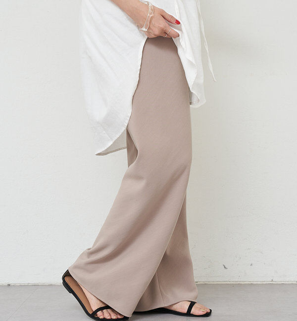  「ダブルクロスワイドパンツ」|チノ|