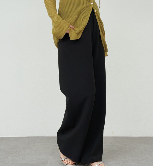  「ダブルクロスワイドパンツ」|チノ|