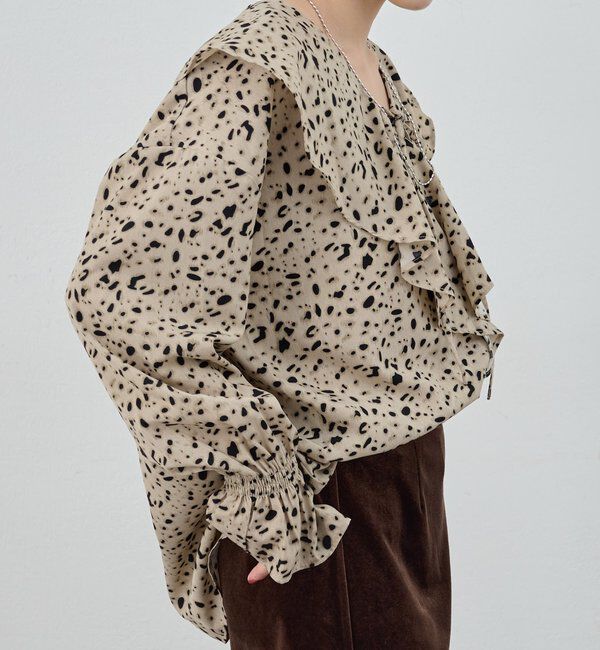  「フリルカラーブラウス」|シャツ・ブラウス|