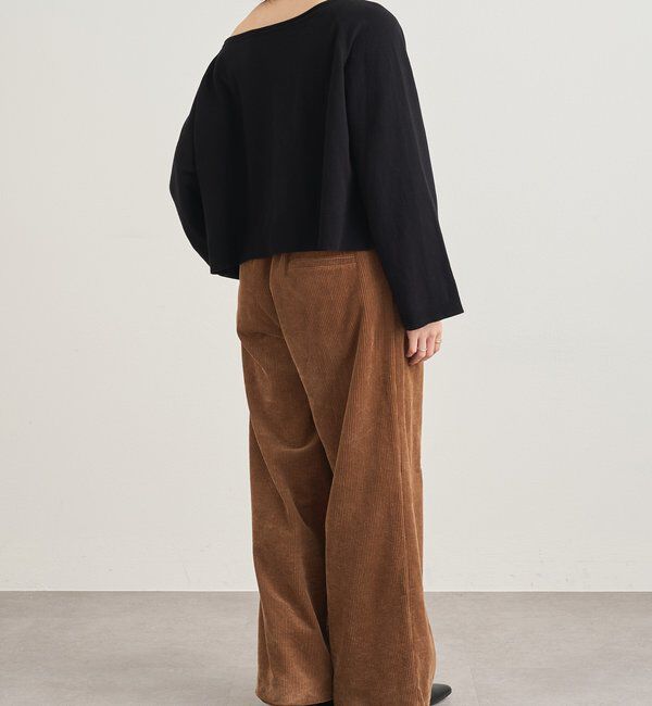  「クロップドルーズニット」|ニット・セーター|