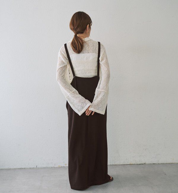  「絡みレースシャツ&times;ビスチェSET」|Tシャツ・カットソー|