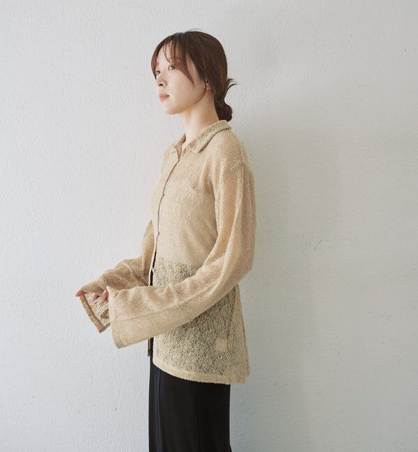  「絡みレースシャツ&times;ビスチェSET」|Tシャツ・カットソー|