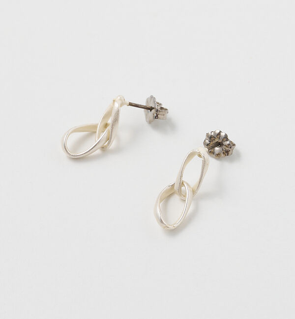 collex「【Ljud/ユード】ツインリングピアス」|ピアス|シルバー