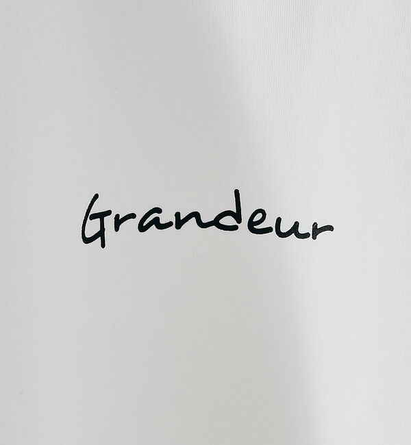 ABAHOUSE「【Grandeur】シルキーダンボール ロゴ 長袖 Tシャツ」|Tシャツ・カットソー|