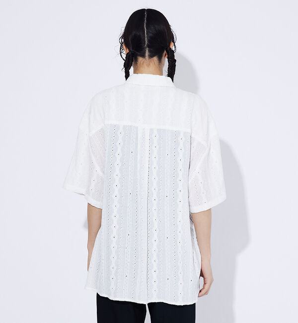 ABAHOUSE「【Revo./レボ】Relax Fit /リラックスフィット /Sheer Ja」|シャツ・ブラウス|