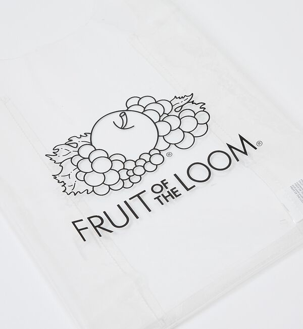 ABAHOUSE「【FRUIT OF THE LOOM / フルーツオブザルーム】クリア ショッピ」|エコバッグ|