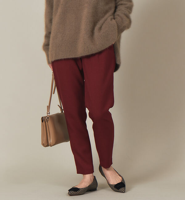Rouge vif「カラーウォームパンツ」|その他|ボルドー