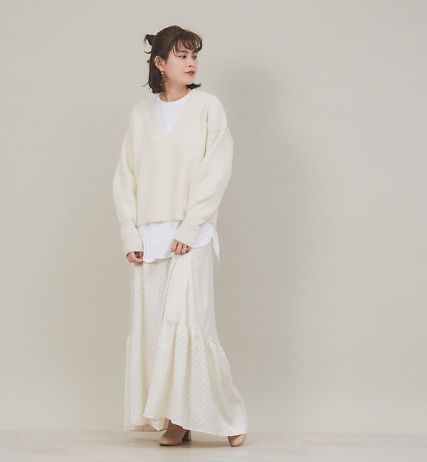 Rouge vif「シャインドットスカート」|スカート|