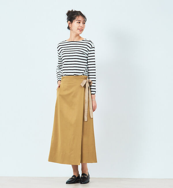 Rouge vif「ラップセミフレアスカート」|スカート|