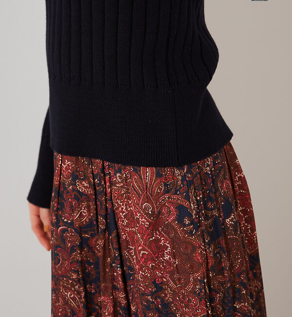 Rouge vif「ミドルゲージアイレットニット」|ニット・セーター|