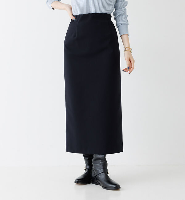 Rouge vif「【XSサイズ展開】4WAYストレッチタイトスカート」|スカート|ブラック