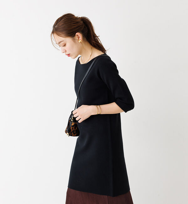 Rouge vif「ニットミニワンピース」|ワンピース|