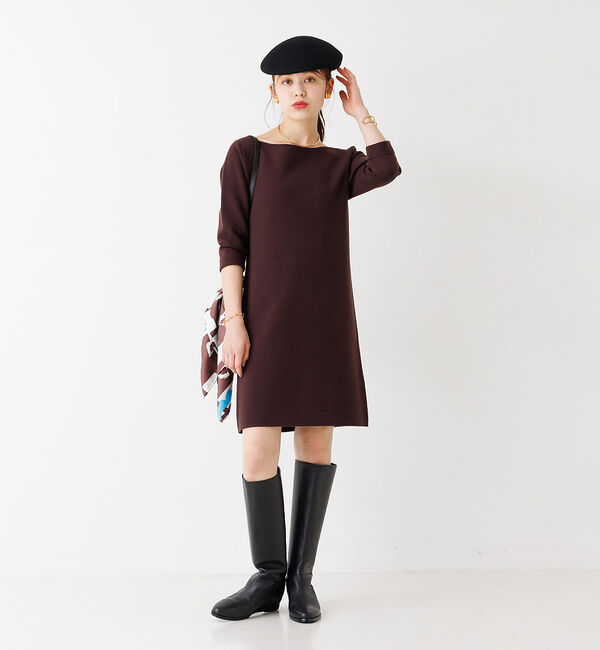 Rouge vif「ニットミニワンピース」|ワンピース|