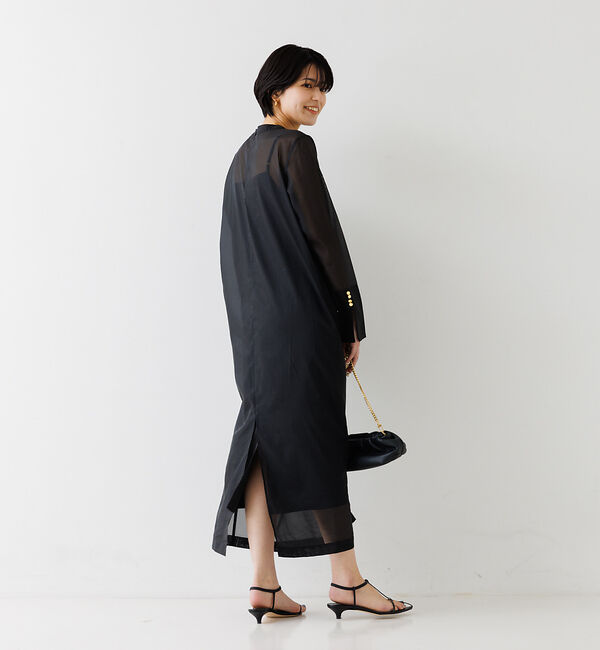 Rouge vif「オーガンジーレイヤードキャミワンピース◆」|ワンピース|