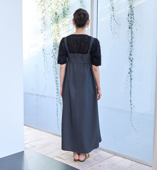 Rouge vif「デニムライクベアキャミワンピース」|ワンピース|