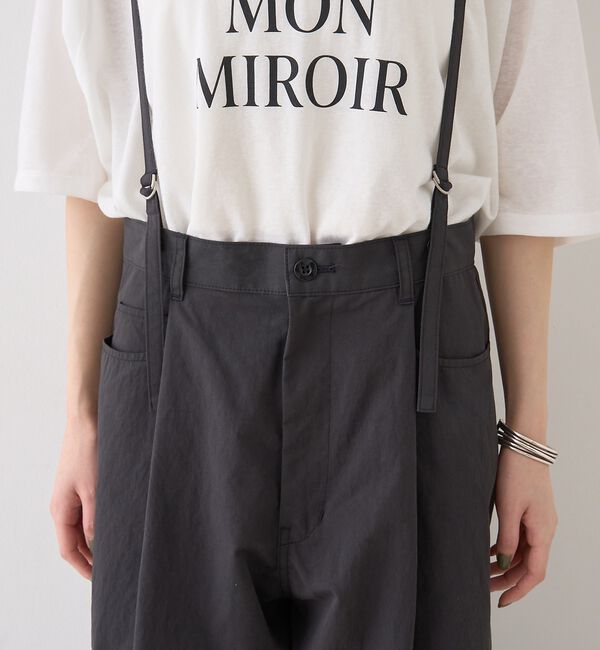 Rouge vif「2WAYサスペンダータックワイドパンツ」|その他|