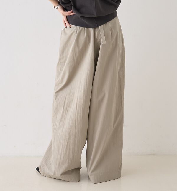 Rouge vif「2WAYサスペンダータックワイドパンツ」|その他|