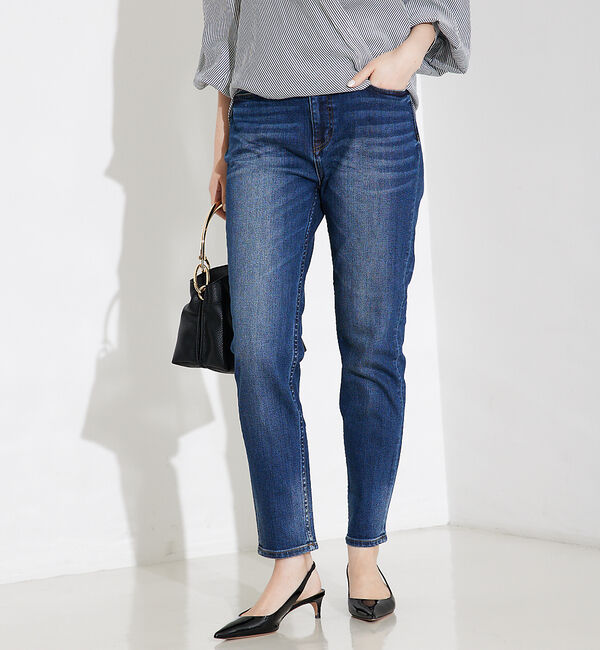 qualite「【Healthy DENIM】H.Salt(エイチソルト)スキニースリムデニム」|デニム|