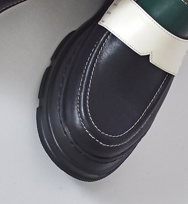 AU BANNISTER「厚底ローファー」|ローファー|